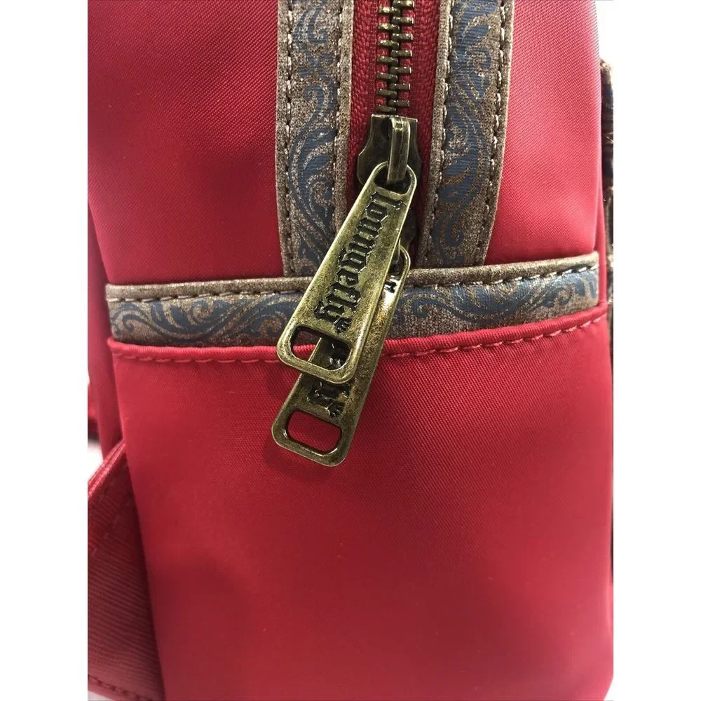 New Exclusive Game of Thrones Cersei Loungefly Mini Backpack‎ Red NWT